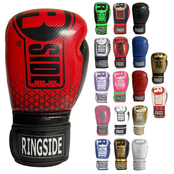 Ringside Apex Boxing Gloves IMF-Tech Boxing Gloves Crimson Black